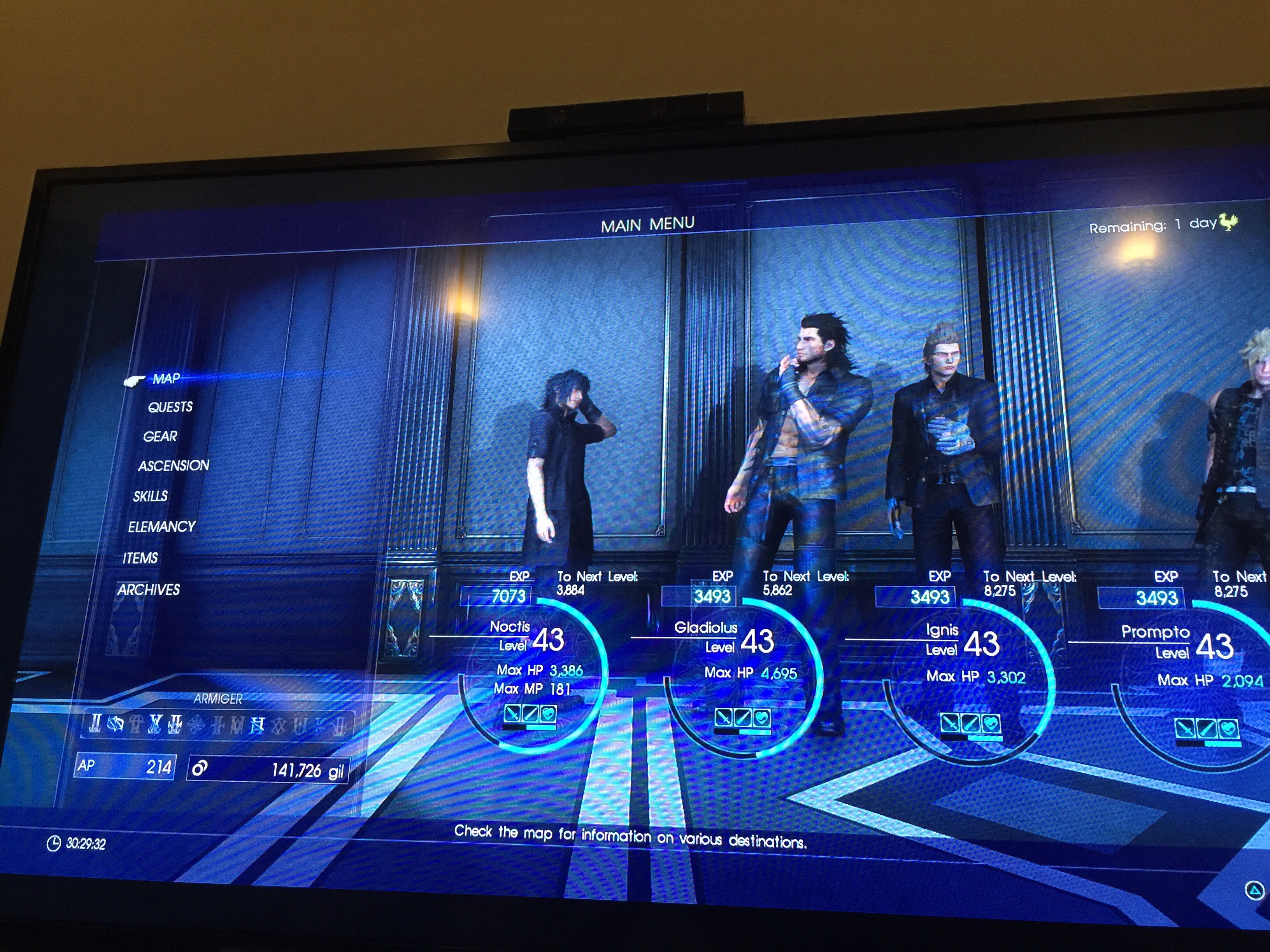 Pengurusan Masa dan Hobi serta Final Fantasy XV