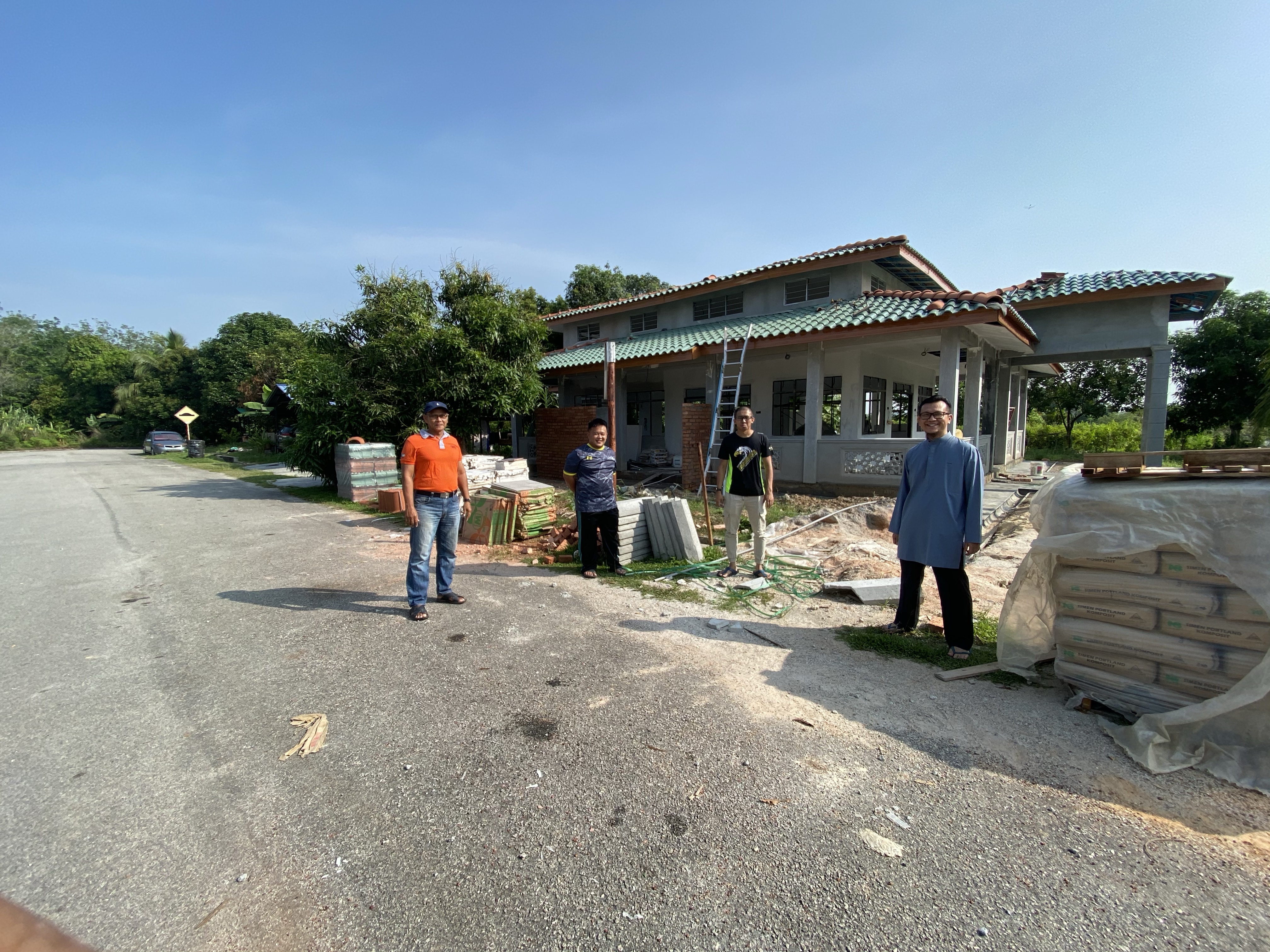 Progress Surau Raudah Al Jannah