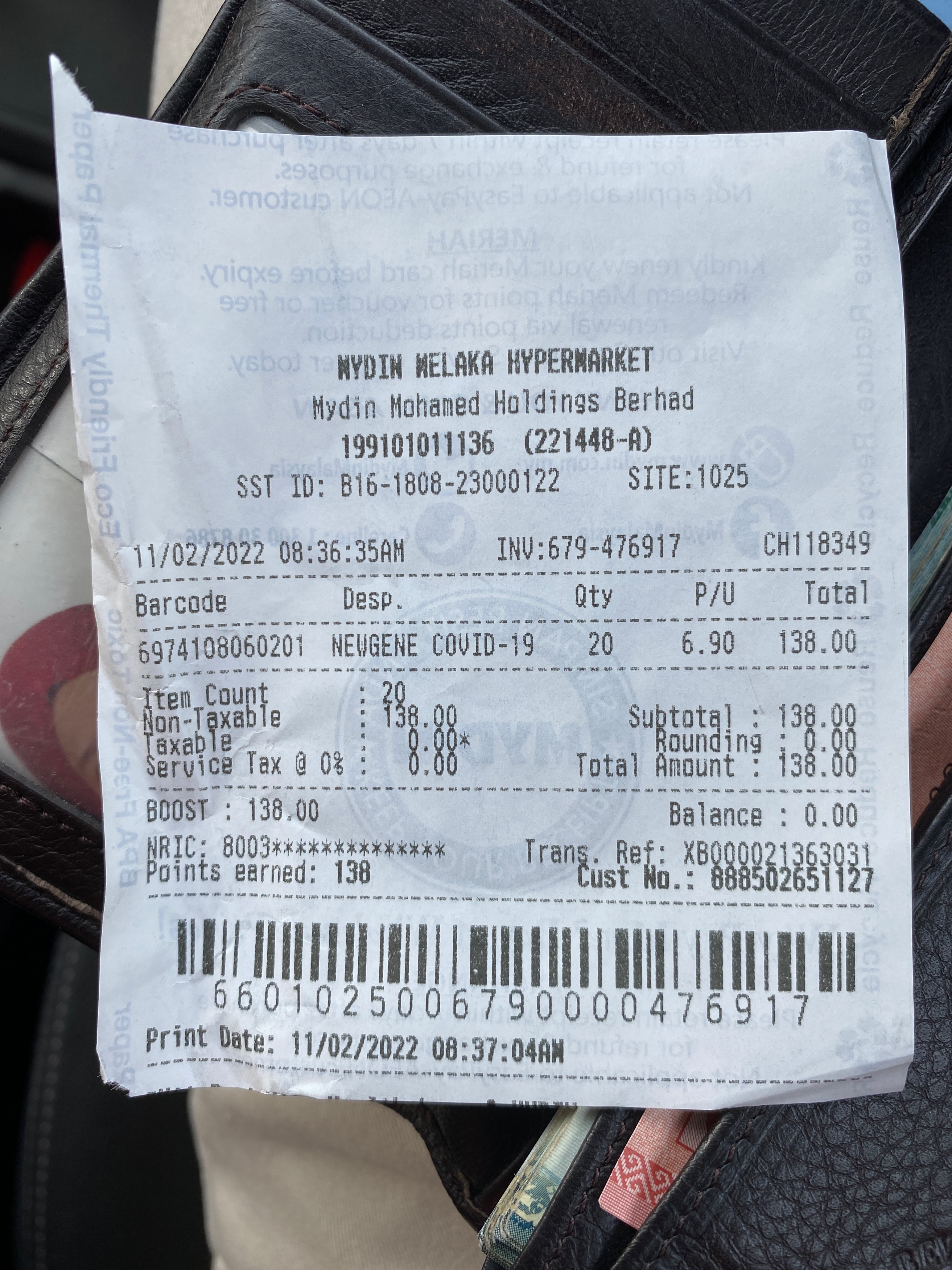 Saliva Covid Test Kit