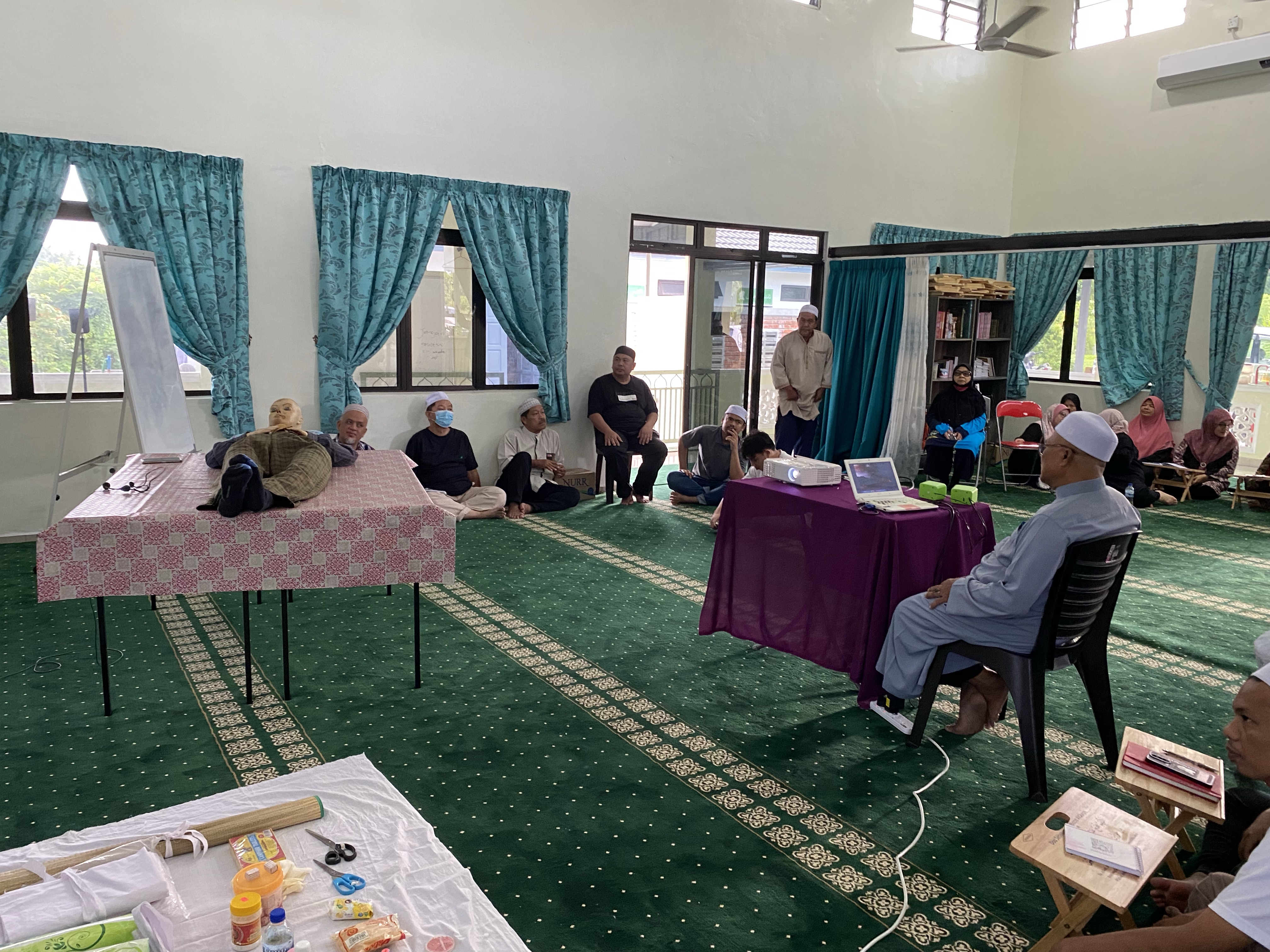 Kursus Pengurusan Jenazah Taman Belatuk Mas