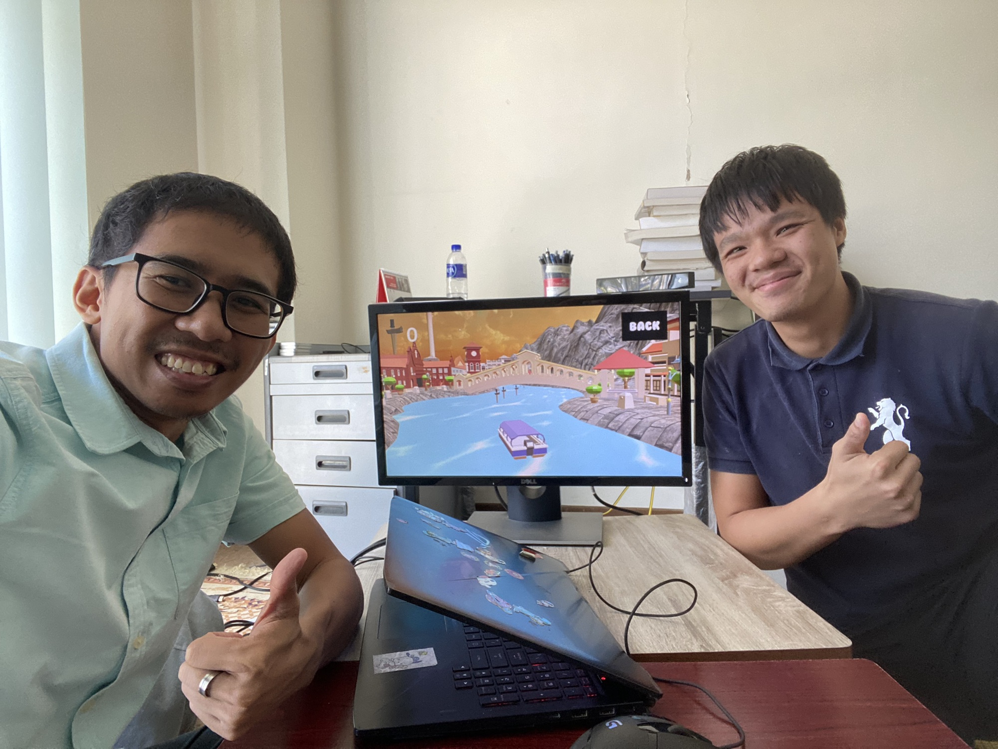 Tamat sudah li pelajar buat game Enjoy Melaka