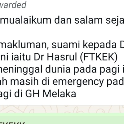 Selamat Berehat Sahabat